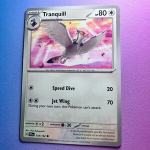 tranquill - 134/162 (common) — pokemon: temporal forces